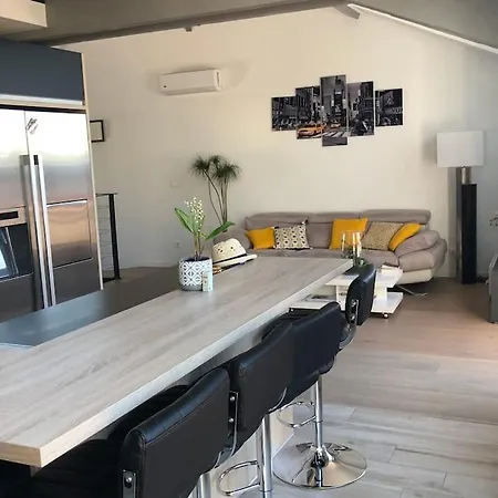 Superbe Loft Climatise A Avec Terrasse Suresnes